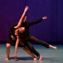 Paar im Contemporary Dance